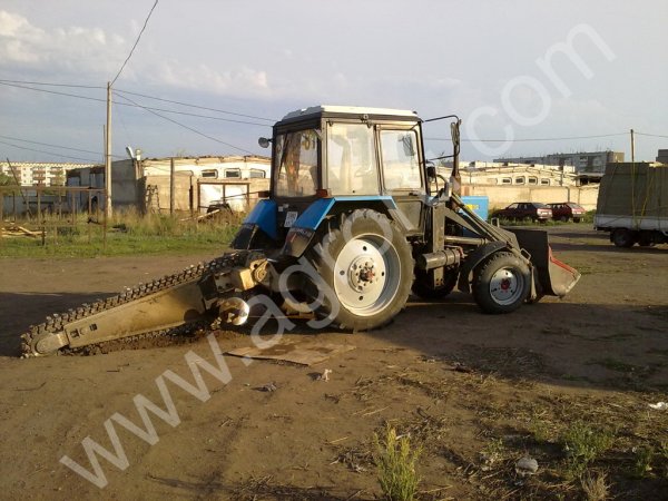 грунторез(бару,троншеекопатель) на базе МТЗ 82.1