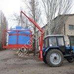 Подъёмник гидравлический Манипулятор для мешков бигбэг навесной на трактор МТЗ