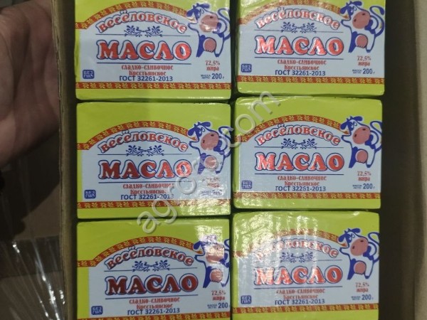 Масло сливочное