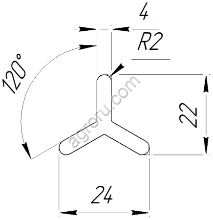 Перекладина (Вешало) для колбасных рам