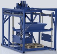 Укладчик сеток с овощами и скользких полипропиленовых мешков