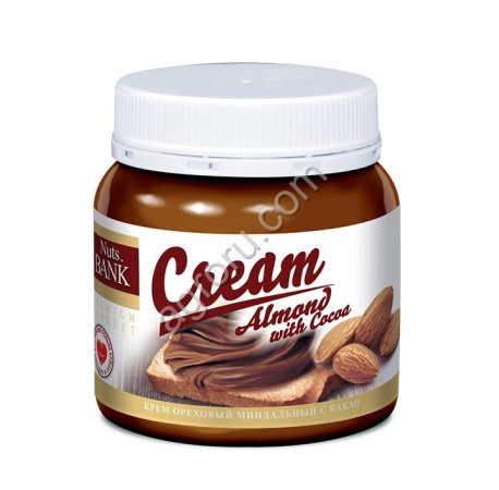 Паста -крем миндаль с какао