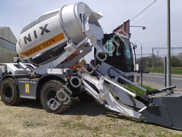 Бетоносмеситель с самозагрузкой YNIX QGMC5000 (20м3/час)