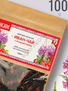 Иван чай с ягодами годжи