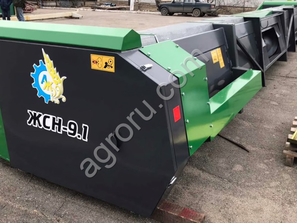 Жатка для уборки подсолнечника АЗОВСКИЕ ЖАТКИ ЖСН-9.1
