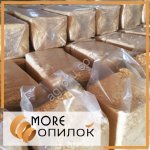 Опилки, Стружка (хвойные) - в брикетах (опт от производителя) - подстилка для с/х предприятий с ДОСТАВКОЙ в ваш регион.