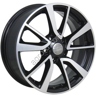 ДЛ 5*112 17*7 D57.1 ET54 К&К Volkswagen Jetta КС699 Алмаз черный, (арт.: 68034)