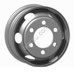 Диск колесный 6.00*17.5 ET118 6*222.25 D164 ЧКПЗ Хундай 78 серебристый КД с вент., (арт.: 167.503.3101012-01)