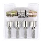 Болт секретный 12*1.5 17/28 конус хром 2 ключа, (арт.: 69700 SP)