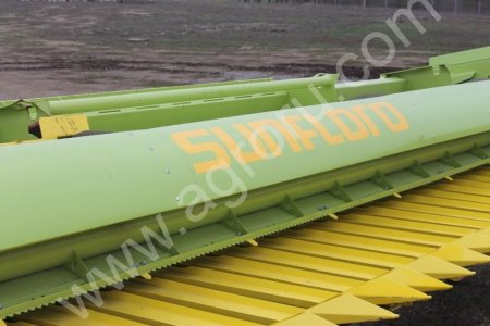 Безрядковая жатка для подсолнечника