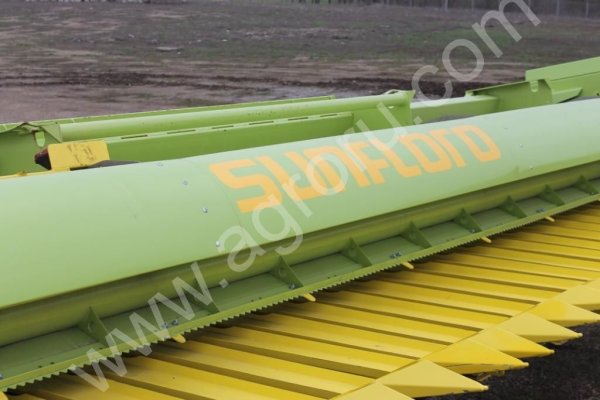 Безрядковая жатка для подсолнечника