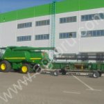 Транспортная тележка (лафет) для перевозки жатки John Deere Джон Дир