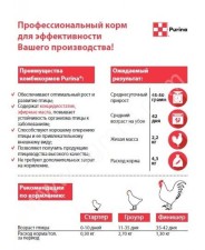 Комбикорм Purina® Гроуэр ПРО для бройлеров