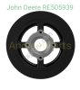 Оригинальный шкив коленчатого вала с демпфером John Deere (артикул RE)