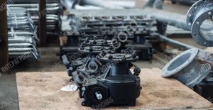 Колесный редуктор  50:1, UMC для дождевальных машин