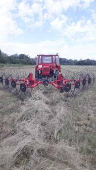 Грабли-ворошилки Magnus ГВВ-6М 9 колес, спица 7 мм