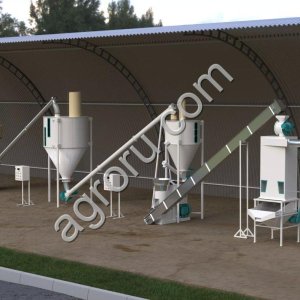 Линии производства гранулированного комбикорма 0,5 - 5 т/час