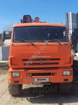 Манипулятор на базе Камаза 