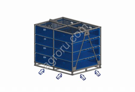 Контейнер для перевозки птицы Я-8.1