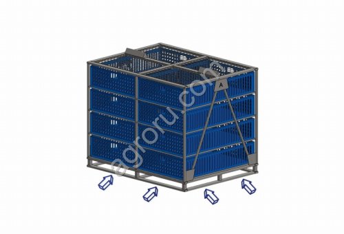 Контейнер для перевозки птицы Я-8.1