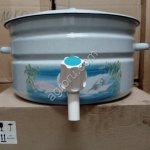 Баки ЭМАЛЕВЫЕ 18 л, 25 л, 40 литров с КРАНОМ и рисунком