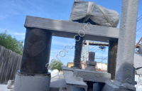 Станок для распиловки каменных блоков