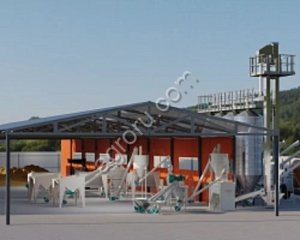 Комбикормовые заводы 5 т/ч. Доза - MIX-5-1 (КРС + роботизированная ферма)