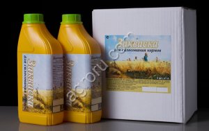 Консервирование свекловичного жома или пивной дробины с консервантом Биотроф.