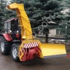 Снегоочиститель дэм 124-01с телескопическим желобом