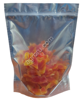 Пакет дой-пак металлизированный с прозрачной стороной