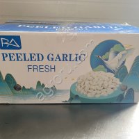 Чеснок свежий очищенный.