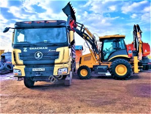 Экскаватор погрузчик ATLET аналог JCB 3 CX