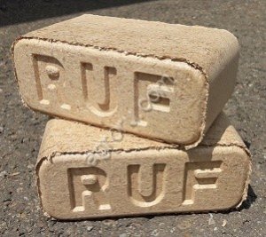 Топливные брикеты RUF для отопления