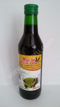 Конопляное масло