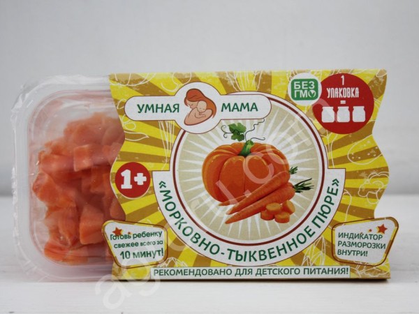 Смесь Морковно-тыквенное пюре