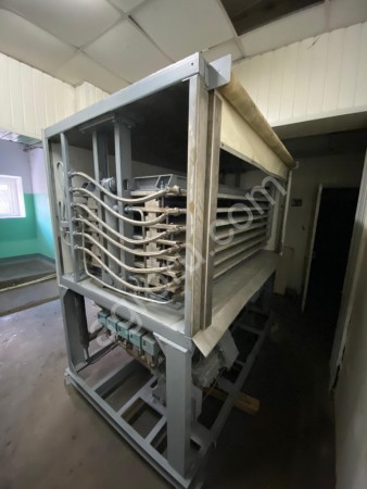 плиточный морозильный, спиральный конвейер, от1до20 тонн в сутки ШОК, АНП4х6F40, 4х6Н25
