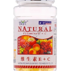 Капсулы Витамин Е+С Natural, 100 кап,
