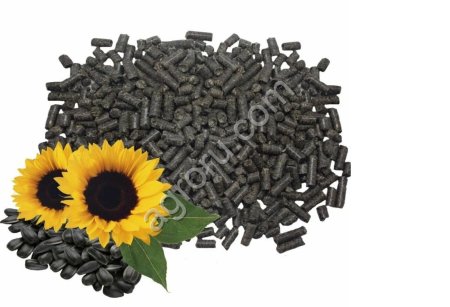 Пеллеты из лузги подсолнечника