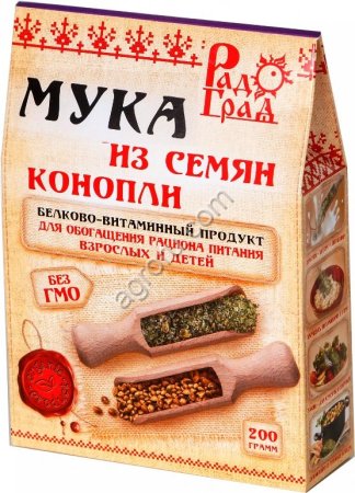 Мука конопляная 200гр