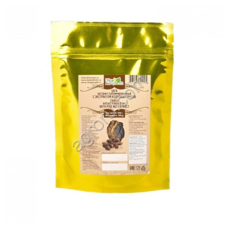 Экстракт чаги с экстрактом кедровых орехов