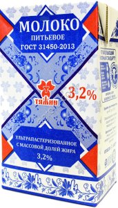 Молоко Тяжин