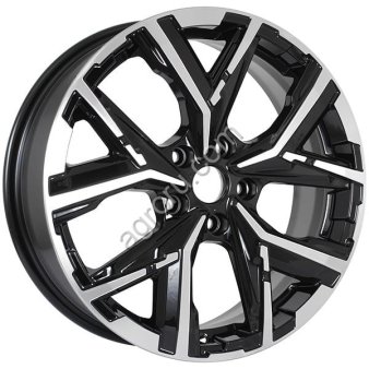 ДЛ 5*108 18*6.5 D60.1 ET33 К&К Айона Алмаз черный, (арт.: 83861)