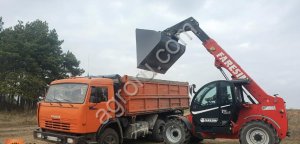 Ковш Premium для зерна торфа и сыпучих материалов для телескопических погрузчиков Маниту Monitou JC