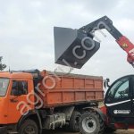 Ковш Premium для зерна торфа и сыпучих материалов для телескопических погрузчиков Маниту Monitou JC