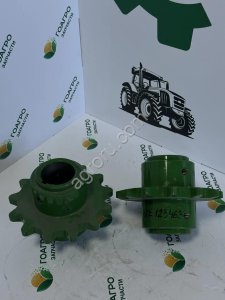 Звездочка транспортера верхняя HXE123463 John Deere (оригинал)