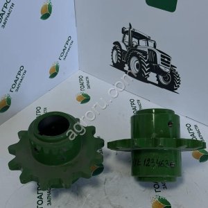 Звездочка транспортера верхняя HXE123463 John Deere (оригинал)