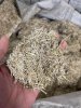 Подстилка для лошадей, птиц и других с/х животных из льна (льняная костра)