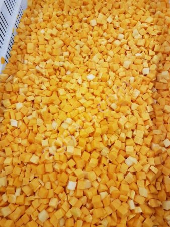 Тыква замороженная кубик