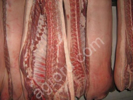 Мясо свинины в п/тушах I и II категории