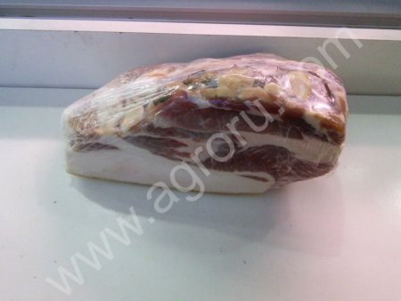 Грудинка соленая, сало 3+